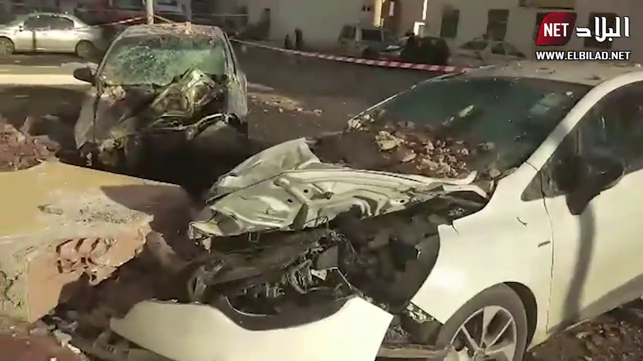 .. مخلفات إنفجار الغاز بوهران وتصريحات بعض سكان الحي؟!