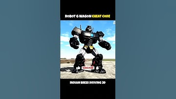 Robot Gwagon Cheat Code 😱 | Indian Bikes Driving 3d New short 🎉 | #shorts
