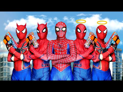 SUPERHERO's ALL STORY 1 || Spider-Man Mansion Drama ( Funny , Dark Movie ) By FLife TV