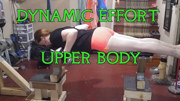 December 10/21 - Dynamic Effort Upper Body - Meg