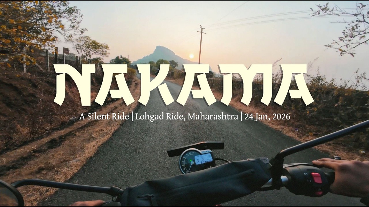 Nakama Stories | A Silent Ride | Lohgad Fort, Maharashtra | #triumphspeed400