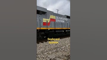 Seaboard System Heritage Unit Leading CSX I026 @CameraBryan #seaboardsystem #csx #heritageunit