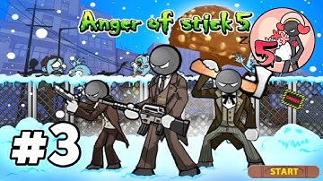 Anger of Stick 5: Zombie - Gameplay Walkthrough Part 3 (iOS, Android)