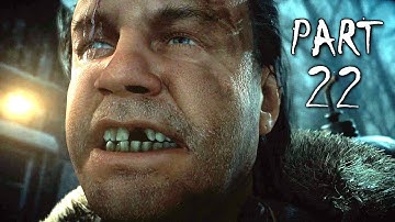 Until Dawn Walkthrough Gameplay Part 22 - Infected (PS4)