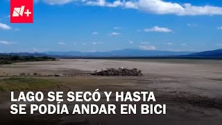 Lago de Cuitzeo luego de las lluvias en 2025 - Despierta