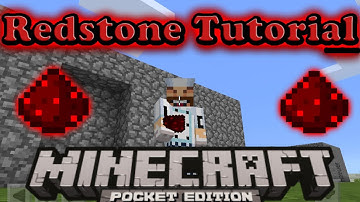 Mcpe Redstone Tutorial - Hidden Input Piston Door!!!- Minecraft PE 0.15.2