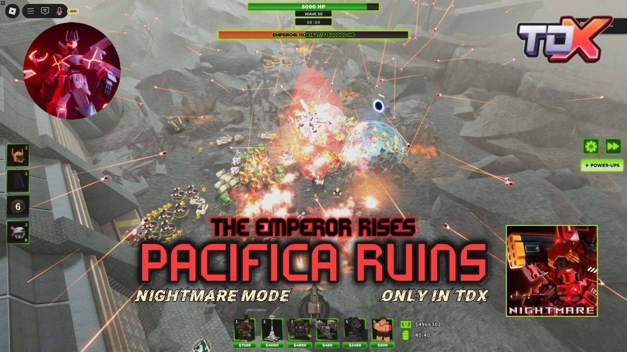 NIGHTMARE MODE Trio (Finality - Easy) Tower Defense X | Roblox