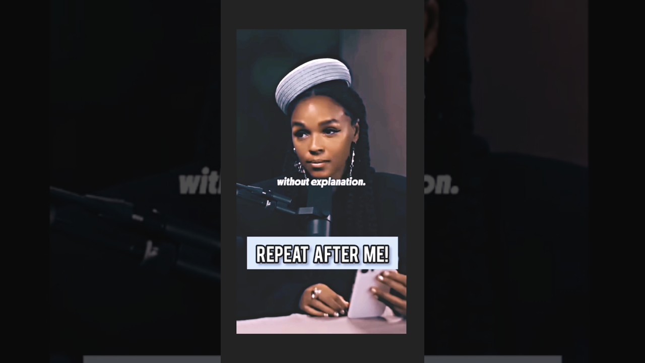 Affirmations for SELF MASTERY | Janelle Monae