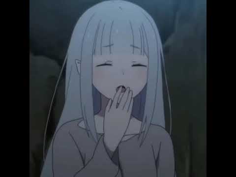 Emilia-tan bostezando uwu