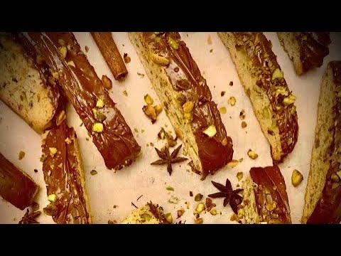 The Most Delicious Chocolate Dipped Pistachio Biscotti Recipe