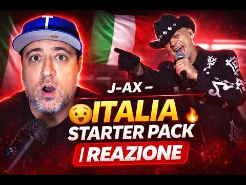 J-Ax – Italia Starter Pack | Reazione dell’Americano (Sanremo)