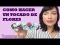 Como hacer un tocado de flores para ir guapa cuando vas a un evento.