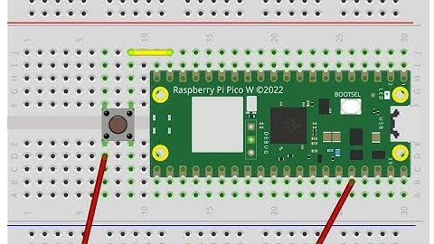 Reading Input from a Pushbutton using a RaspBerry Pi Pico W