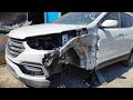 HYUNDAI Santa Fe. повреждения.  Презентация нового инструмента "ЧАП-КА 2000"