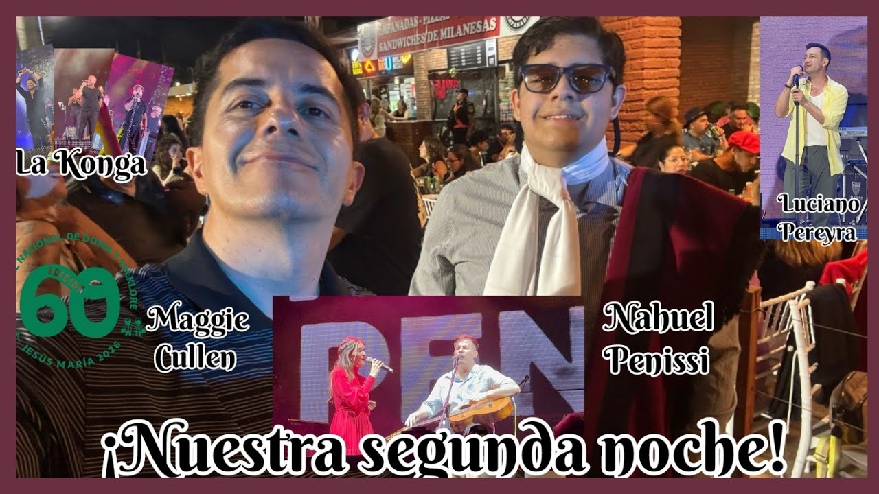 ¡Nuestra segunda noche! ¡Luciano Pereyra, La Konga, Nahuel Penissi y Maggie Cullen!