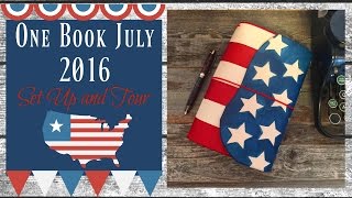 One Book July Set Up with Mandy Jean Chic