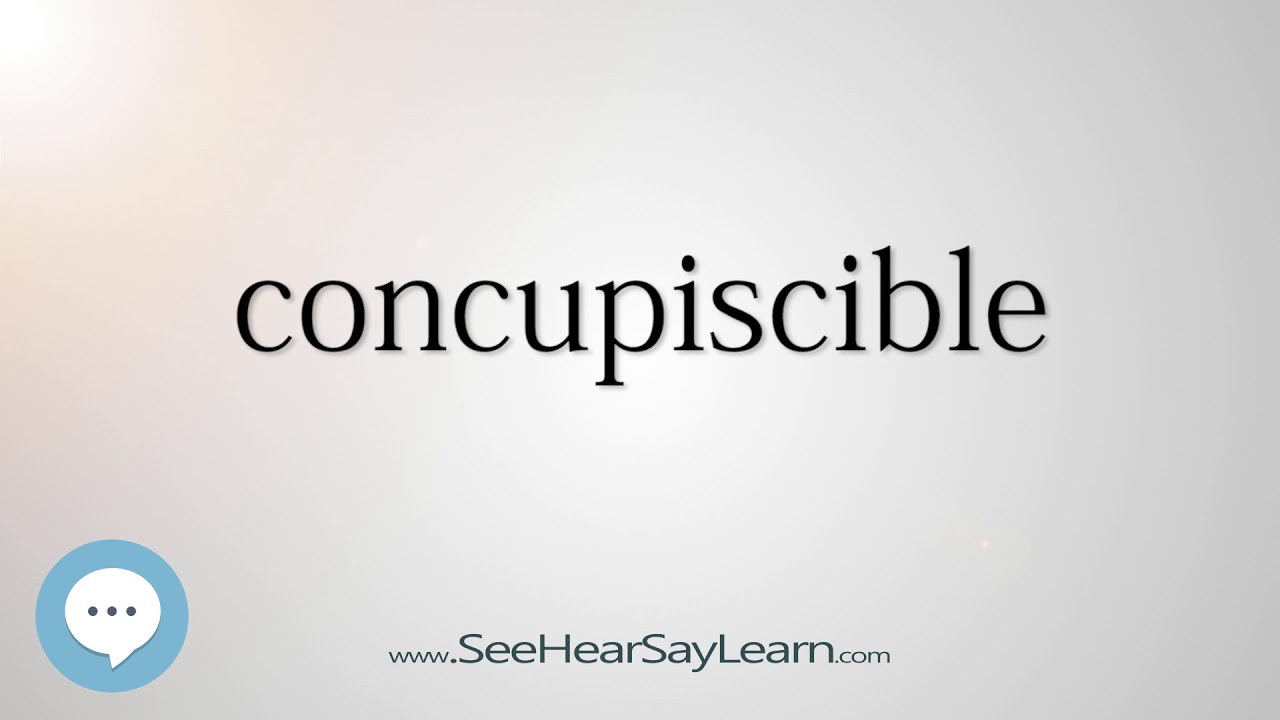 concupiscible