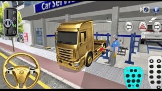 New Hyundai Xcient Truck Stuck At Auto Repairy shop  -  3D Driving Class 2026-Andriod GamePlay game@ screenshot 4