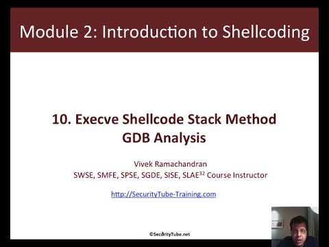 030 Execve Stack GDB Analysis