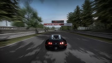 The Raw Feeling of Speed - Need for Speed: Shift Gameplay - Nordschleife Race with Bugatti Veyron