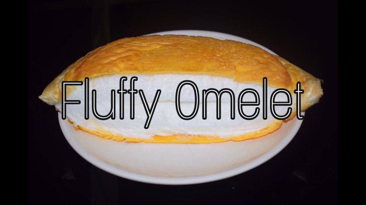 Super Fluffy Omelette/ Best Breakfast Egg Fluffy Omelette Recipe YouTube