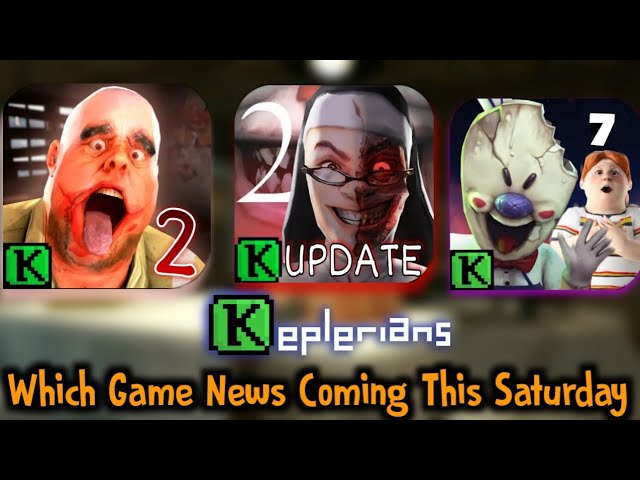 ICE SCREAM 7 CONFIRMED 🍦 Keplerians PUBLISHING NEW GAMES 👀 HORROR BRAWL  UPDATE 🔫 Keplerians NEWS 