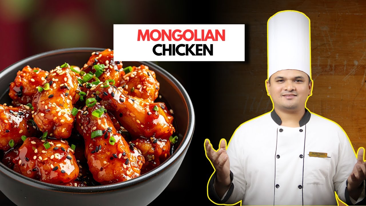 Restaurant-Style Mongolian Chicken | Crispy, Saucy & Full of Flavor | Chef Sajan