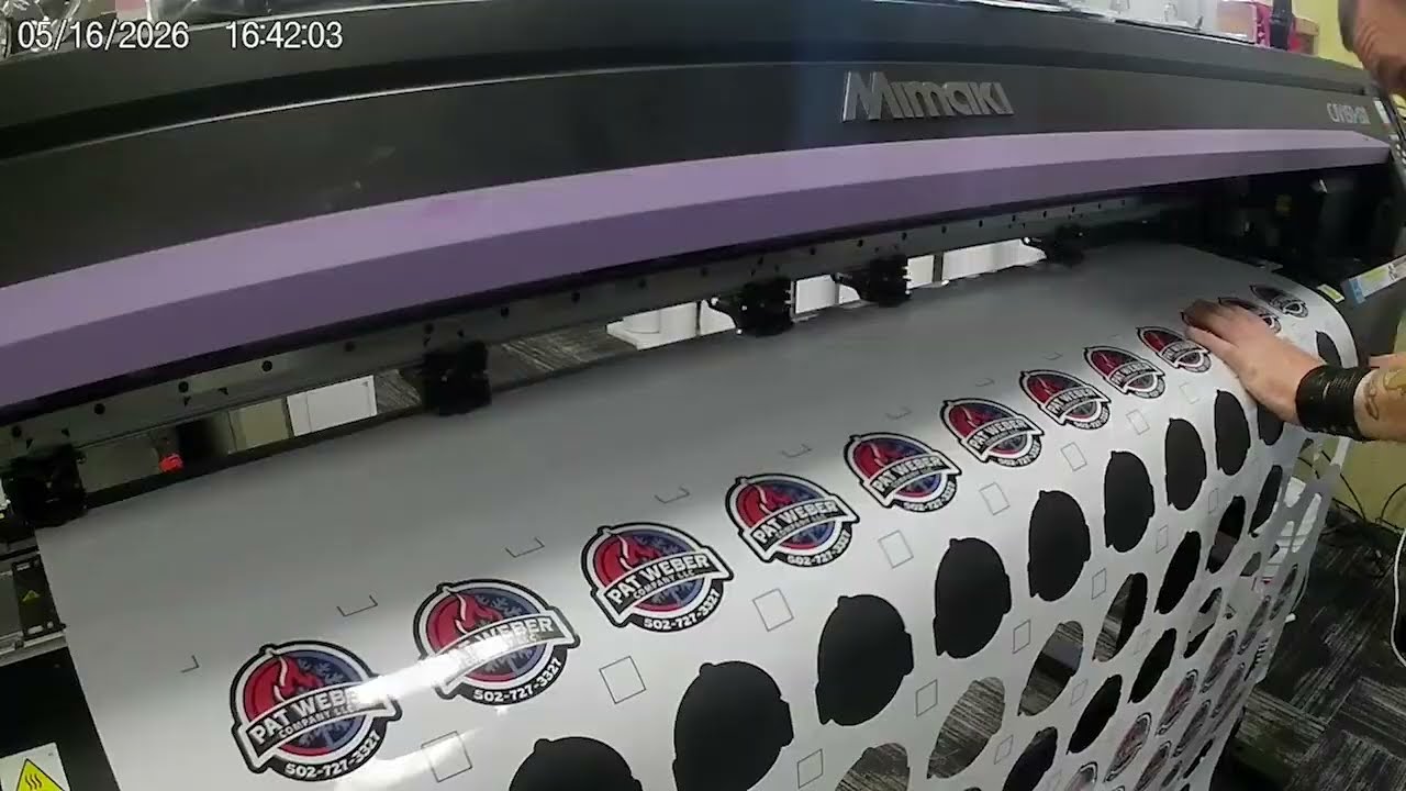Contour Cut Logo Decals