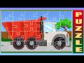 Puzzle | Dump Truck | Game for Children