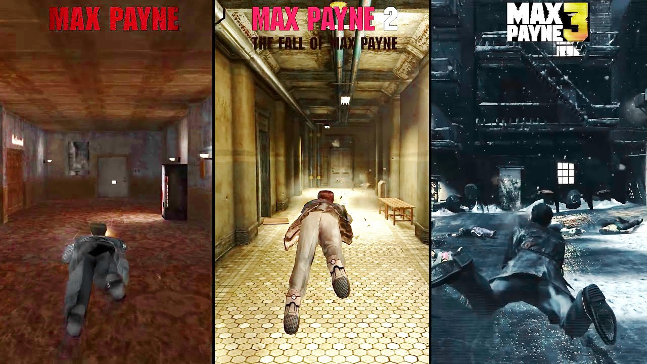 Max Payne 1 vs 2 vs 3 – Ultimate Comparison
