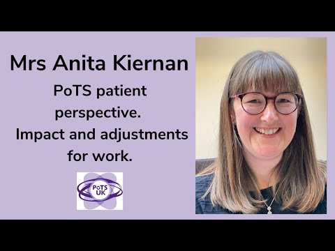 A patient's perspective: Impact and adjustments for work - Mrs Anita Kiernan