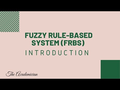 [FS 8] Fuzzy Rule-based System (FRBS): Introduction