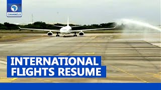 International Flights Resume In Lagos After Five Months