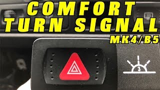 How to add Comfort Turn Signals to a Volkswagen