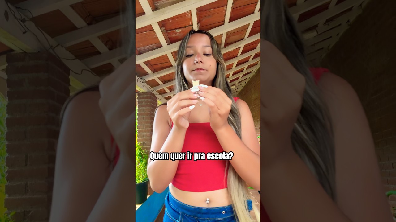 Quem aí quer ir pra  escola?