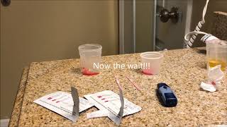 False positive wondfo pregnancy test with blood & why not to use