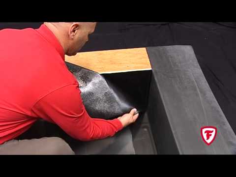 Firestone PondGard-making an inside corner folded