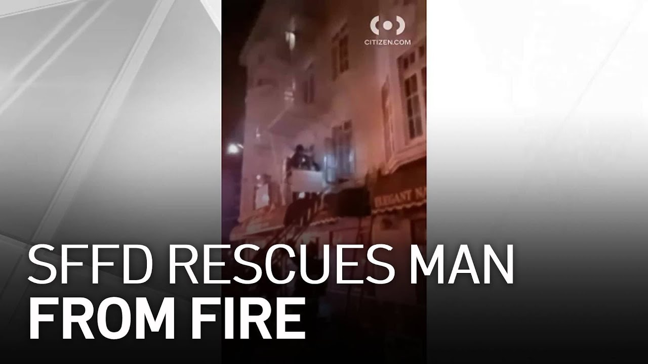1 Person Rescued From Burning Building in SF's Marina District