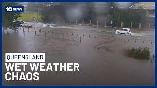 South-East Queensland Lashed With One Month of Rain In One Day| 10 News