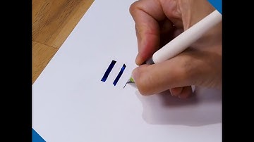 Pilot - Parallel Pen - How to hold your Parallel Pen?