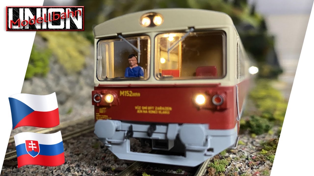 Der TSCHECHOSLOWAKISCHE Dieseltriebwagen M 152.0 von ROCO ! 🚆 Produktvorstellung in H0 1:87