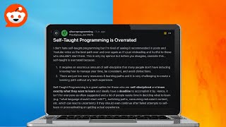 Self-Taught Programming is Overrated!!!!!!