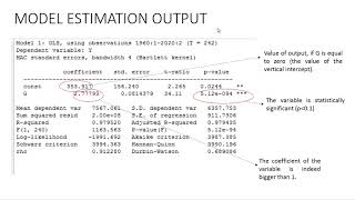 1.3. Using econometric models output for formulating policy advice