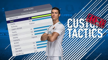 THE BEST CUSTOM TACTICS ON FIFA 18 - 40-0 & TOP 100 IN FUT CHAMPIONS