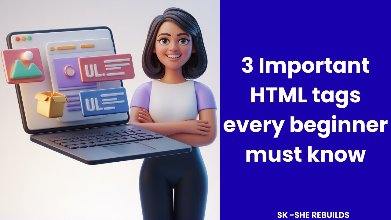 3 Must-Know HTML Tags | Website Building Made Easy (Tamil)
