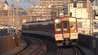【4K】阪神電車　快速急行1026系電車　1028F　出屋敷駅通過