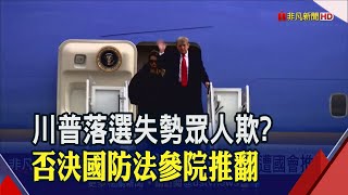 川普背水一戰! 140共和黨眾議員傳投反對票阻拜登勝選｜非凡新聞｜20210102