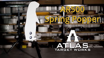 AR500 Spring Popper - Atlas Target Works