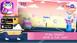 Candy Cat Tennis - Pixel Training Gameplay Walkthrough HD (iOS , Android screenshot 2