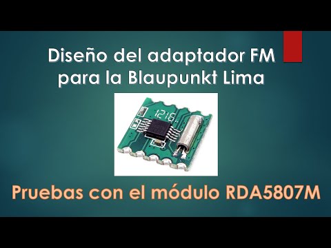 Añadir la banda de FM a una radio de válvulas de forma digna Primera parte